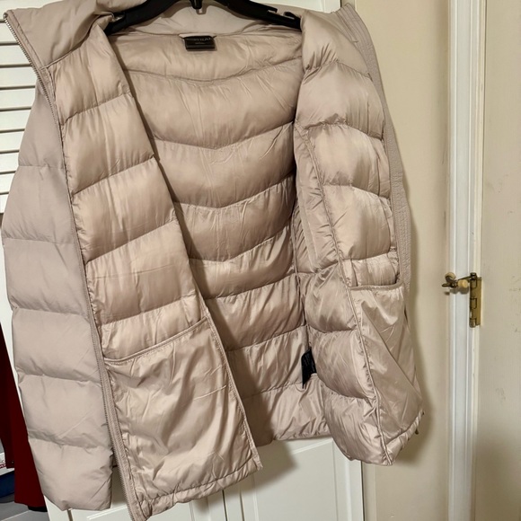 32 Degrees Camel Tan Midweight Puffer Tech Jacket Size L - Picture 3 of 9